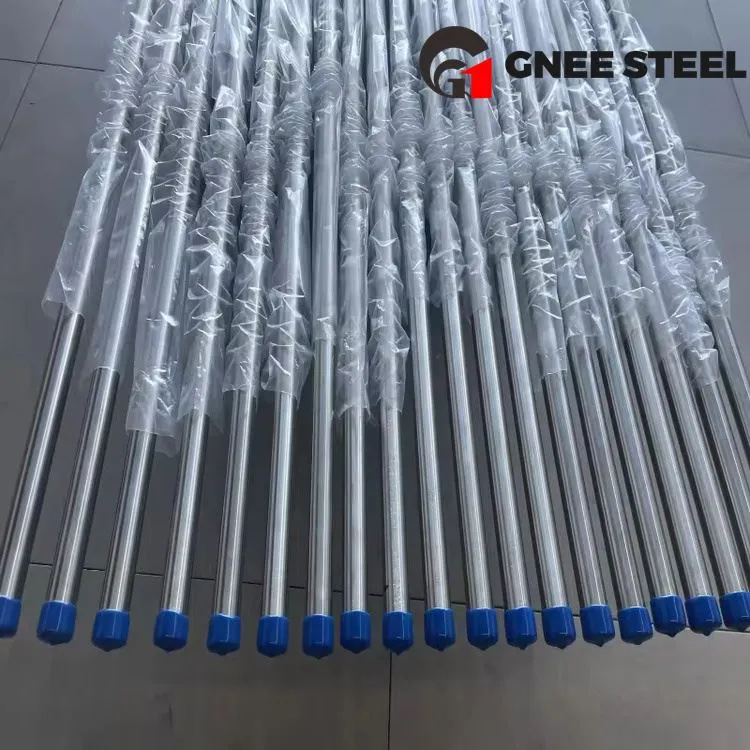A213 TP321 Stainless Hlau Welded Kev Kub Siab Tube