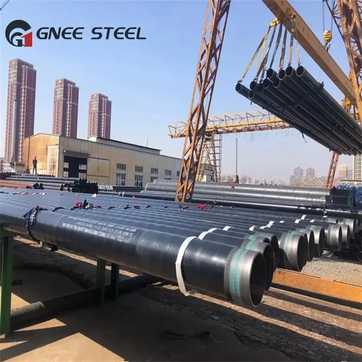 API SSAW Loj Diameter Kauv Welded Steel Pipe